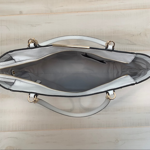 Coach Madison East Wes Tote Gingham Saffiano 30118 - Picture 4 of 9